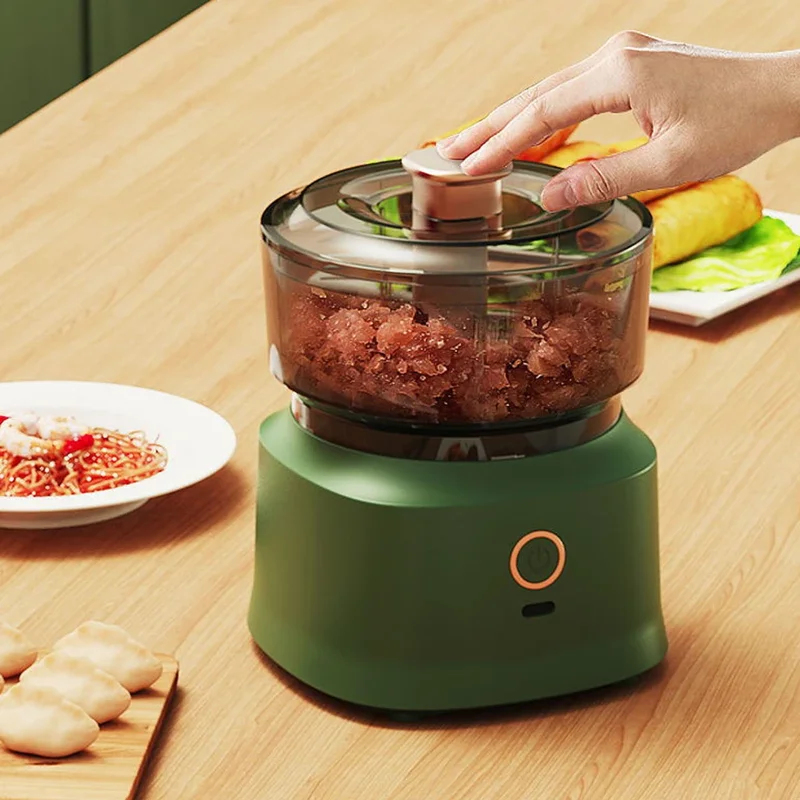 Baby Food Masher - Mini hachoir à viande électrique, presse-ail