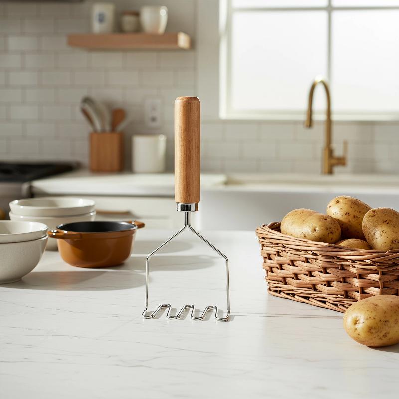 Baby Food Masher - Presse-purée pour bébé en acier inoxydable