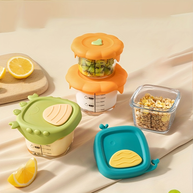 Baby Food Glass Jar - Récipient de nourriture pour bébé en