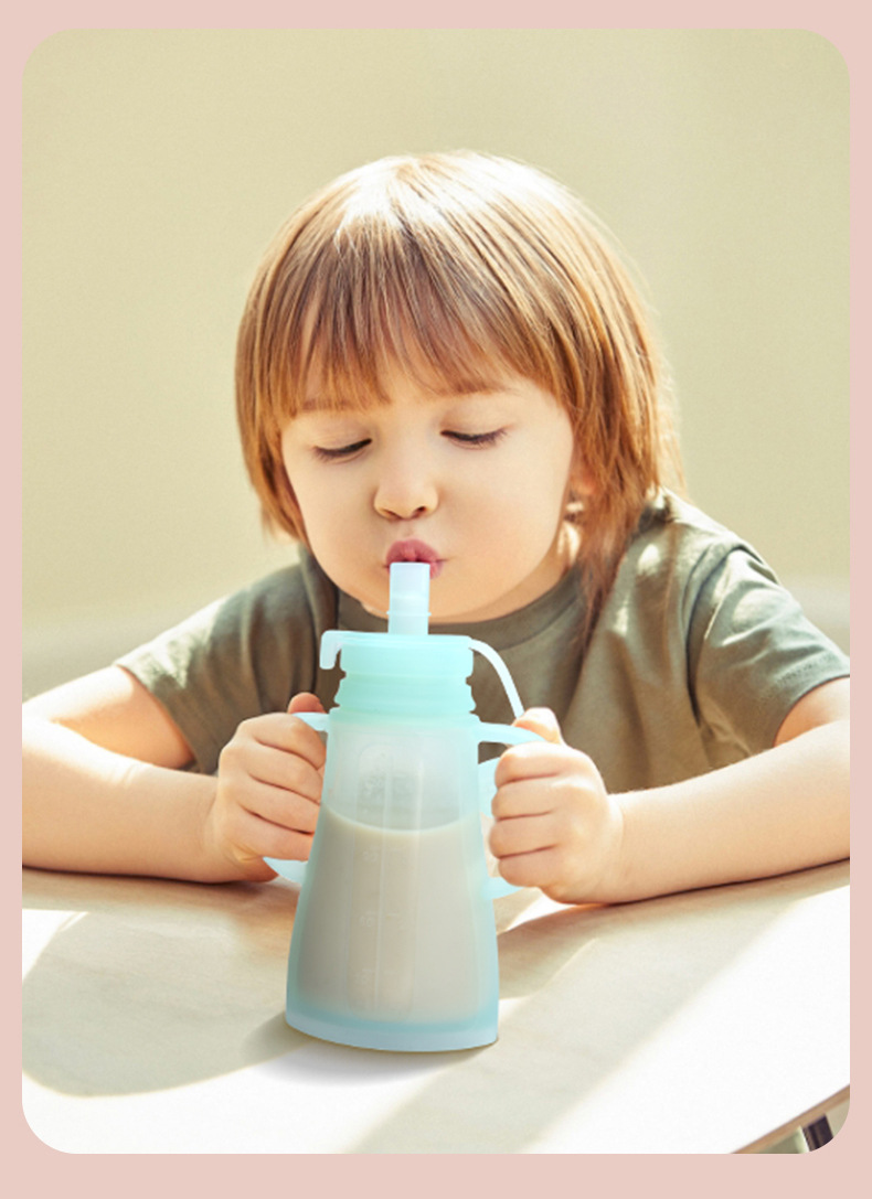 Food Pouch Reusable - Nouveau sac de conservation du lait