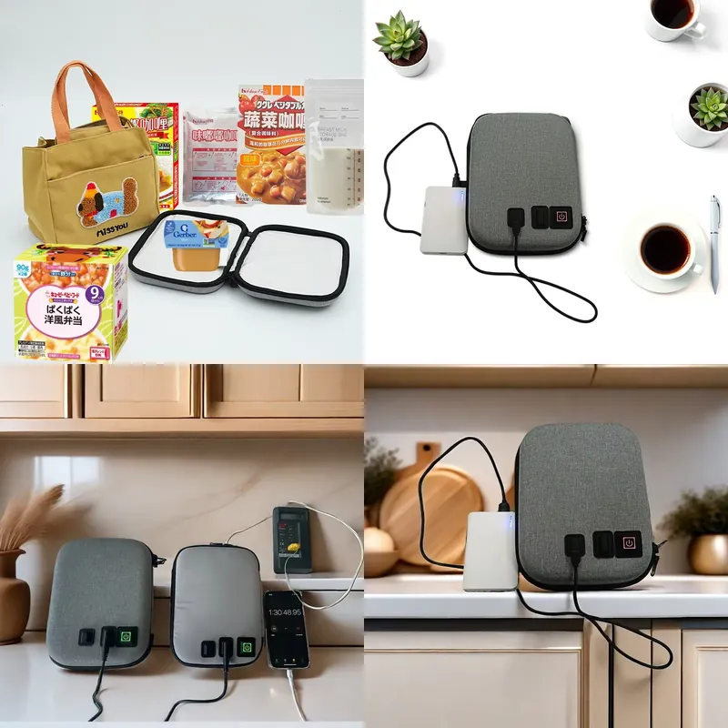 Baby Puree Pouch - 【CHIMU HOME】 Réchauffe-purée portable pour bébé