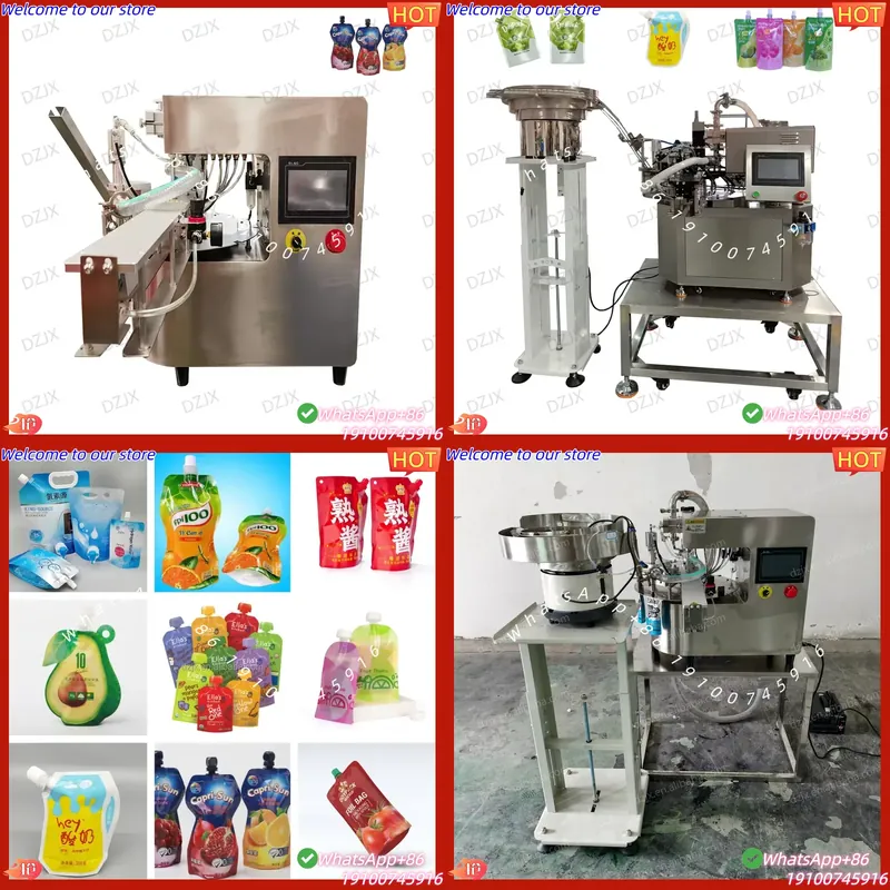 Baby Puree Pouch - Machine de remplissage et de scellage