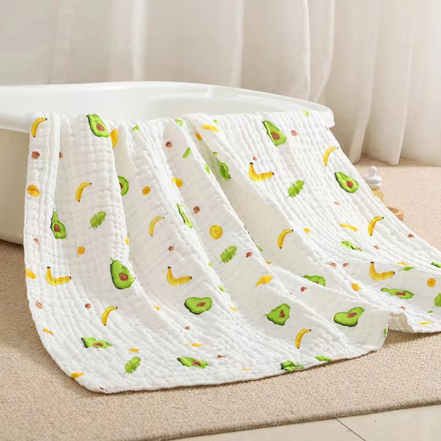 Baby Puree Pouch - Serviette de Bain Bébé en Gaze