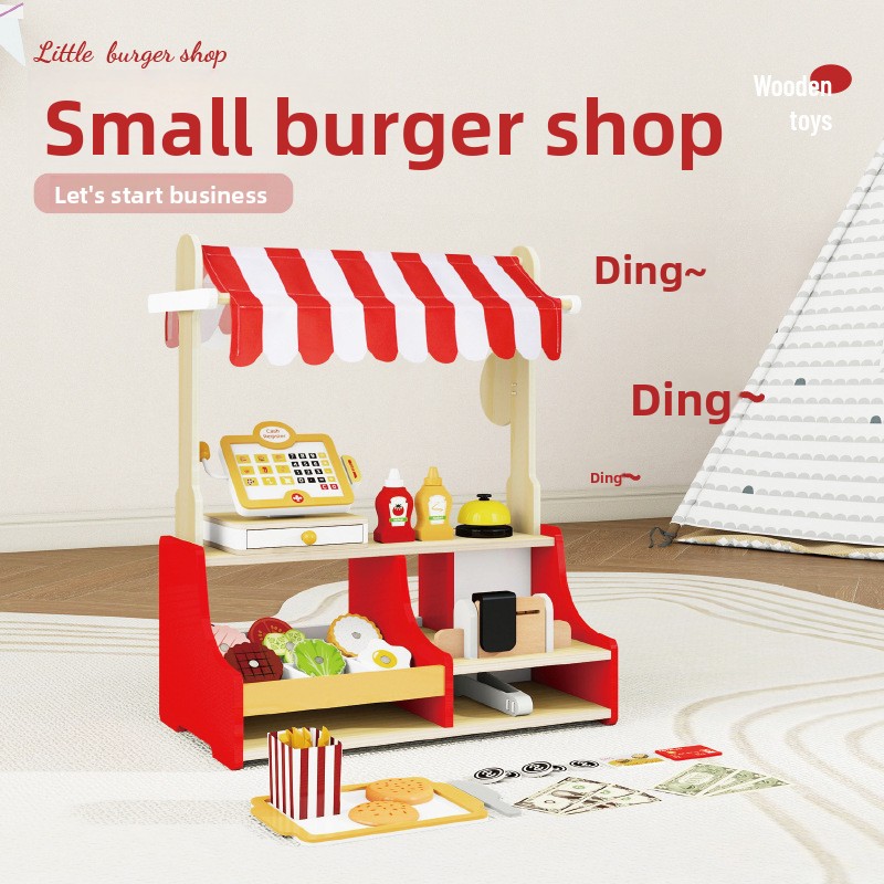 Baby Food In Restaurant - Jeu de puzzle en bois pour
