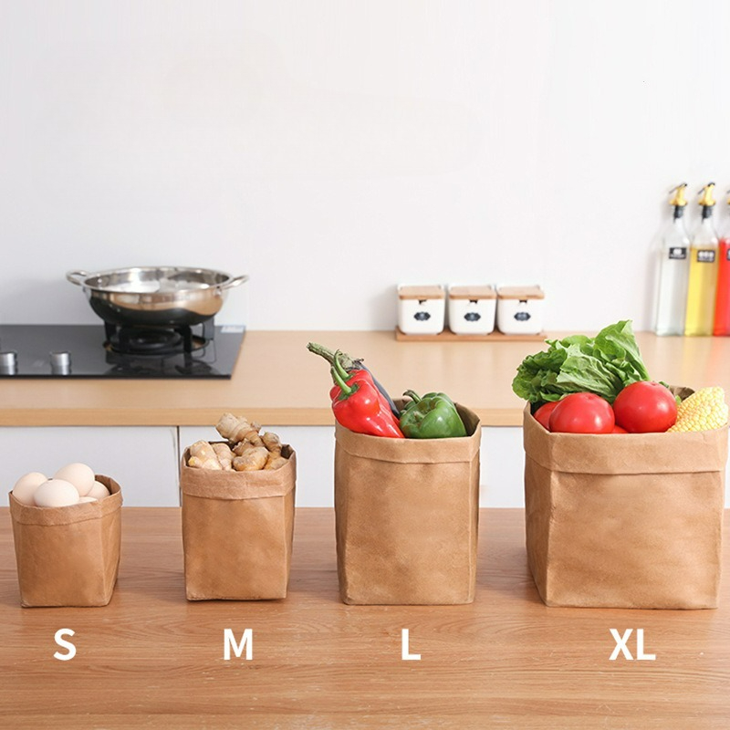 Sacs en papier kraft lavables, - Food Pouch Reusable avis et prix