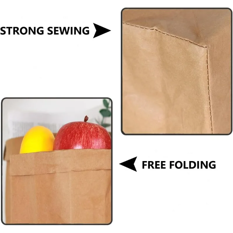 Sacs en papier kraft lavables, - Food Pouch Reusable avis et prix
