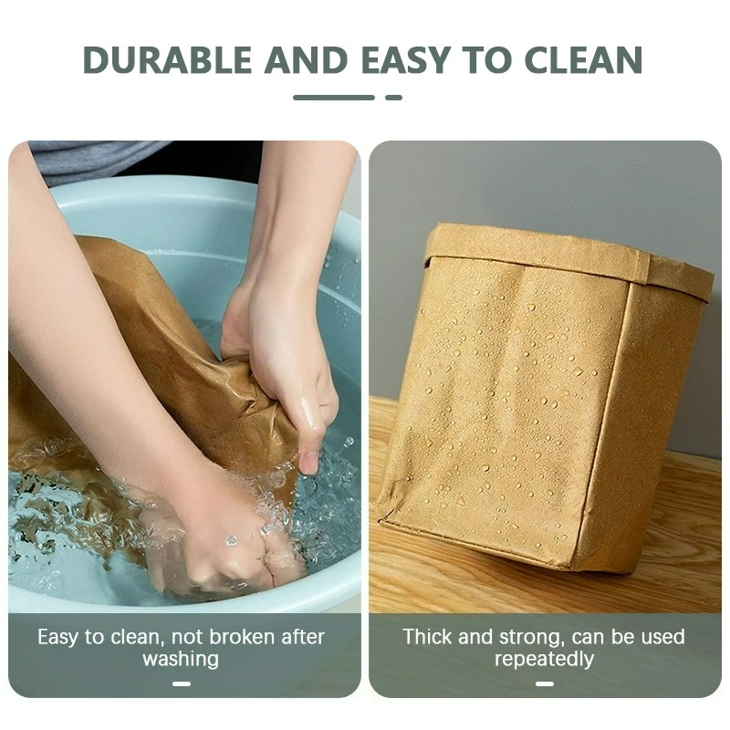 Sacs en papier kraft lavables, - Food Pouch Reusable avis et prix