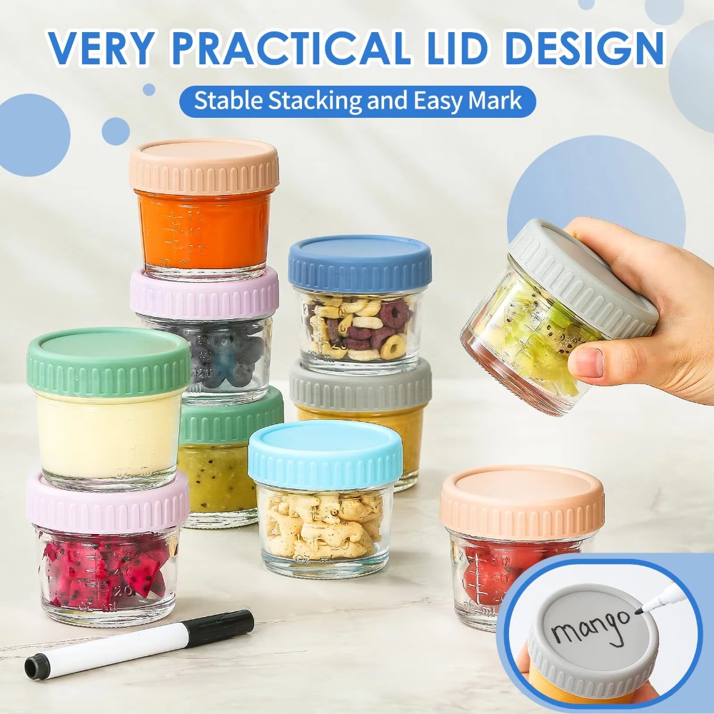 Pot Mason en verre pour alimen - Baby Food Glass Jar avis et prix