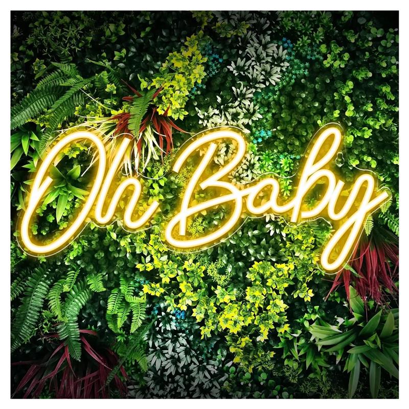 Panneaux néon Oh Baby pour déc - Baby Food In Restaurant avis et prix