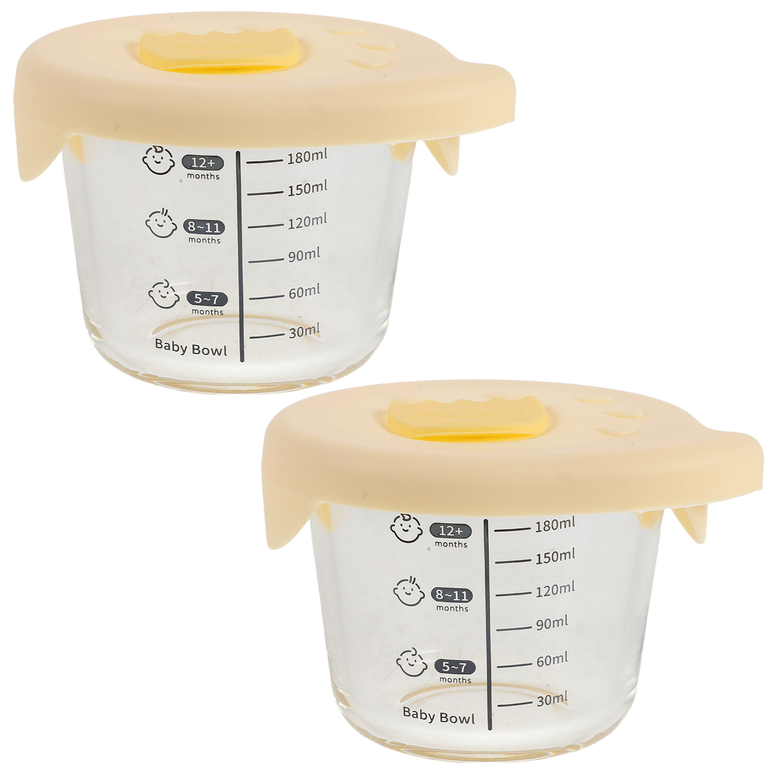 2 contenants en verre pour ali - Baby Food Glass Jar avis et prix