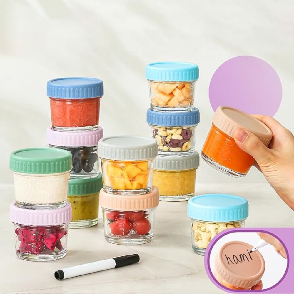 Pot Mason en verre pour alimen - Baby Food Glass Jar avis et prix