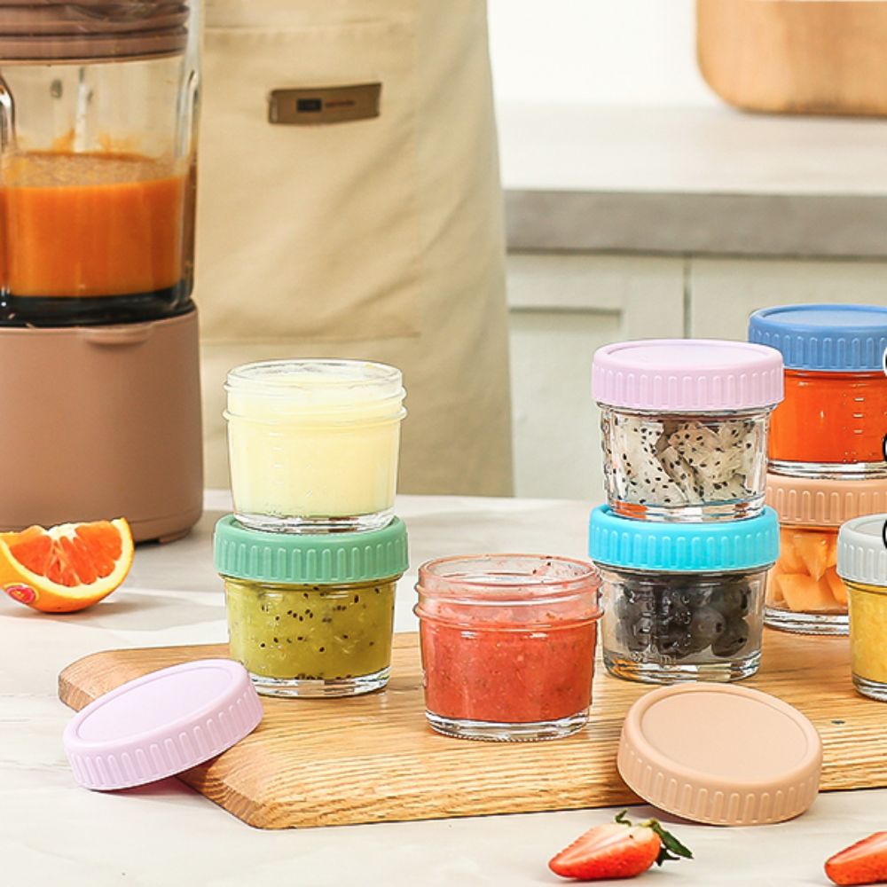 Pot Mason en verre pour alimen - Baby Food Glass Jar avis et prix