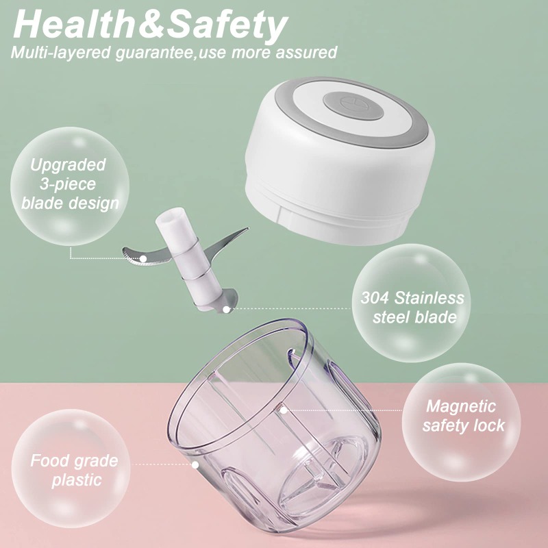 Hachoir à ail électrique 250 m - Baby Food Masher avis et prix