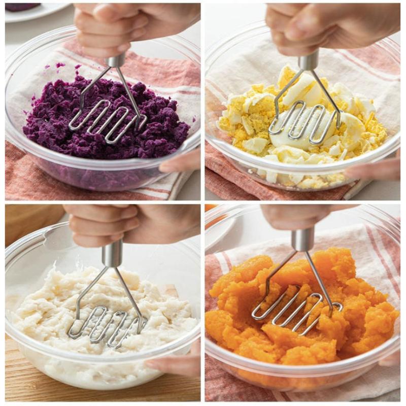 Écrase-pommes en acier inoxyda - Baby Food Masher avis et prix