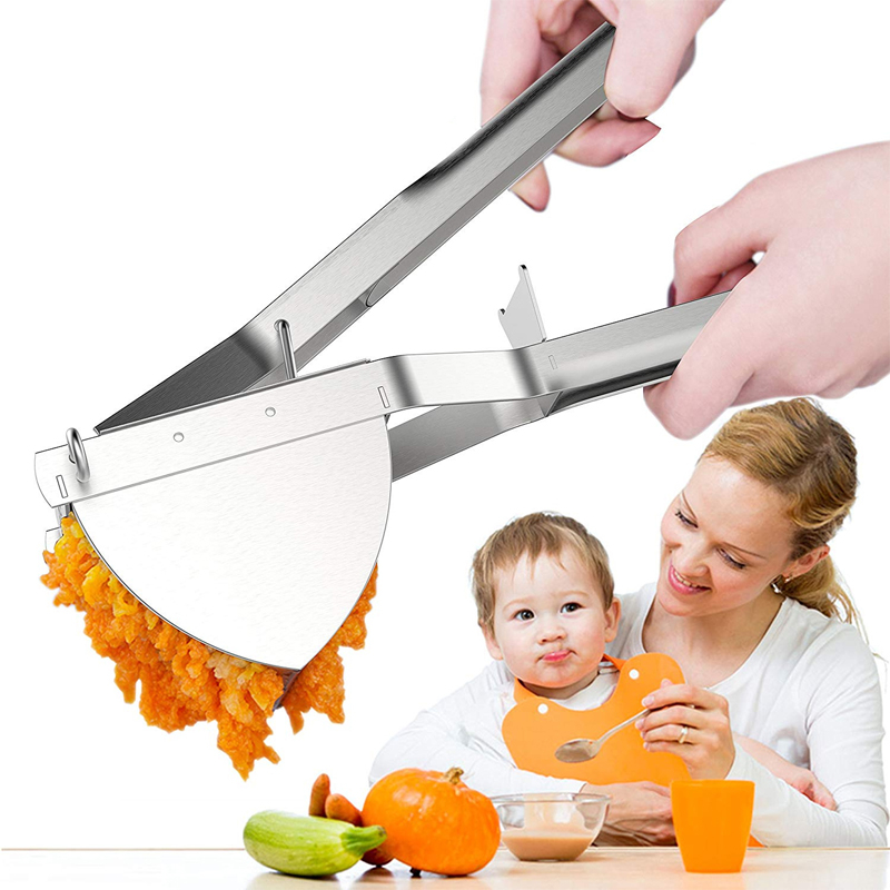 Presse-purée en acier inoxydab - Baby Food Masher avis et prix